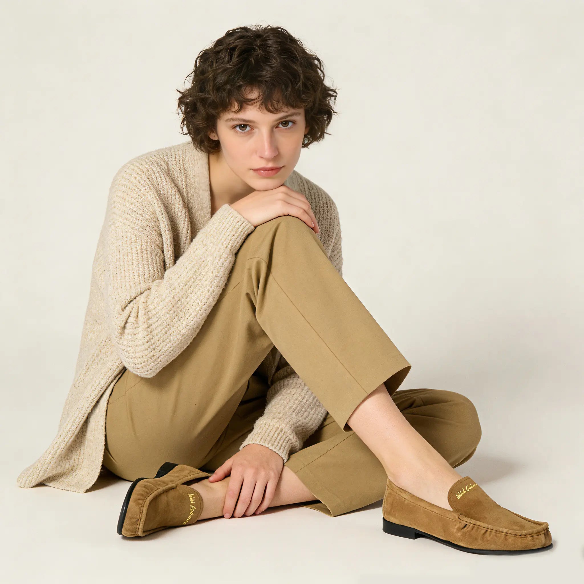 Suede loafers Gilded Cadence