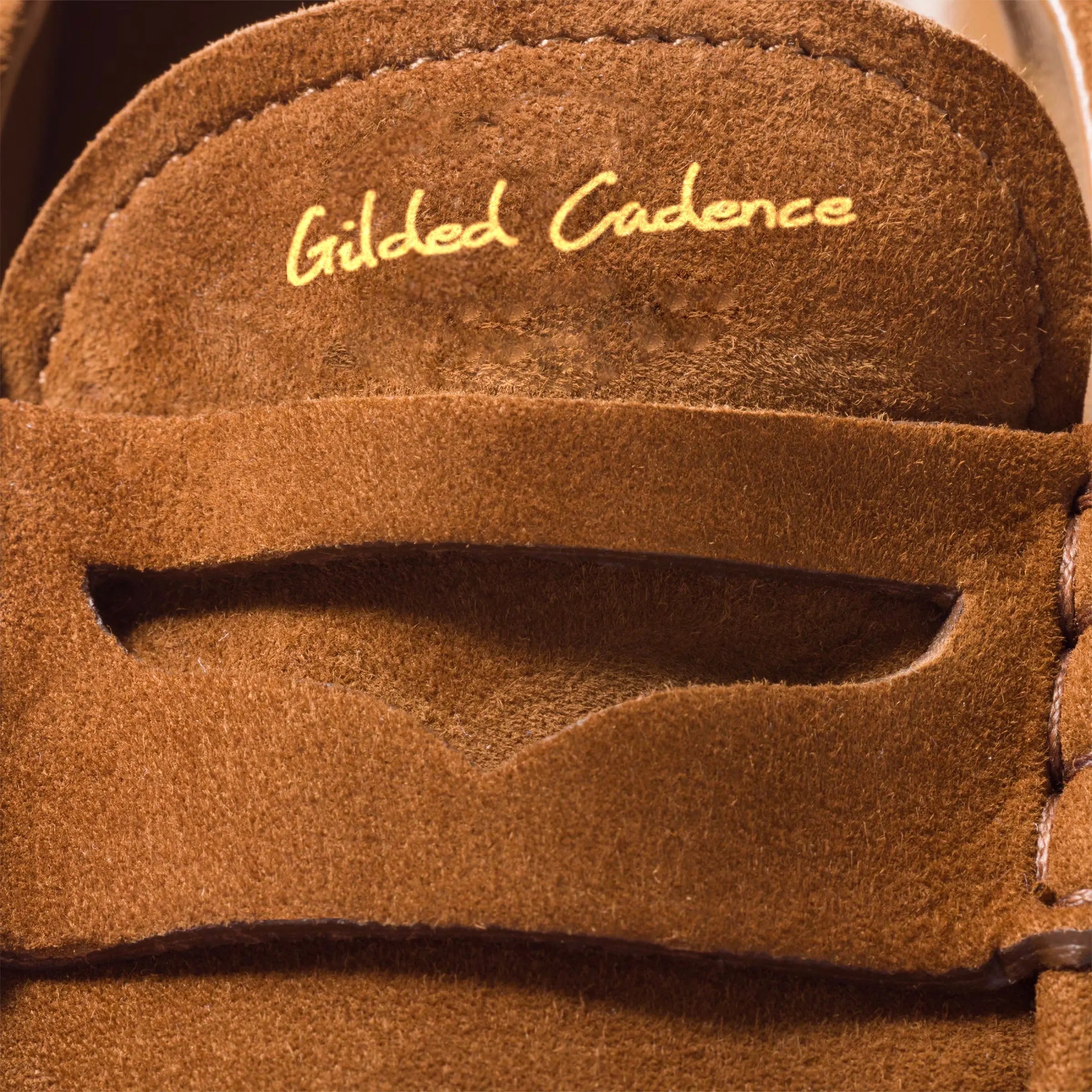 Ruches suede loafers Gilded Cadence