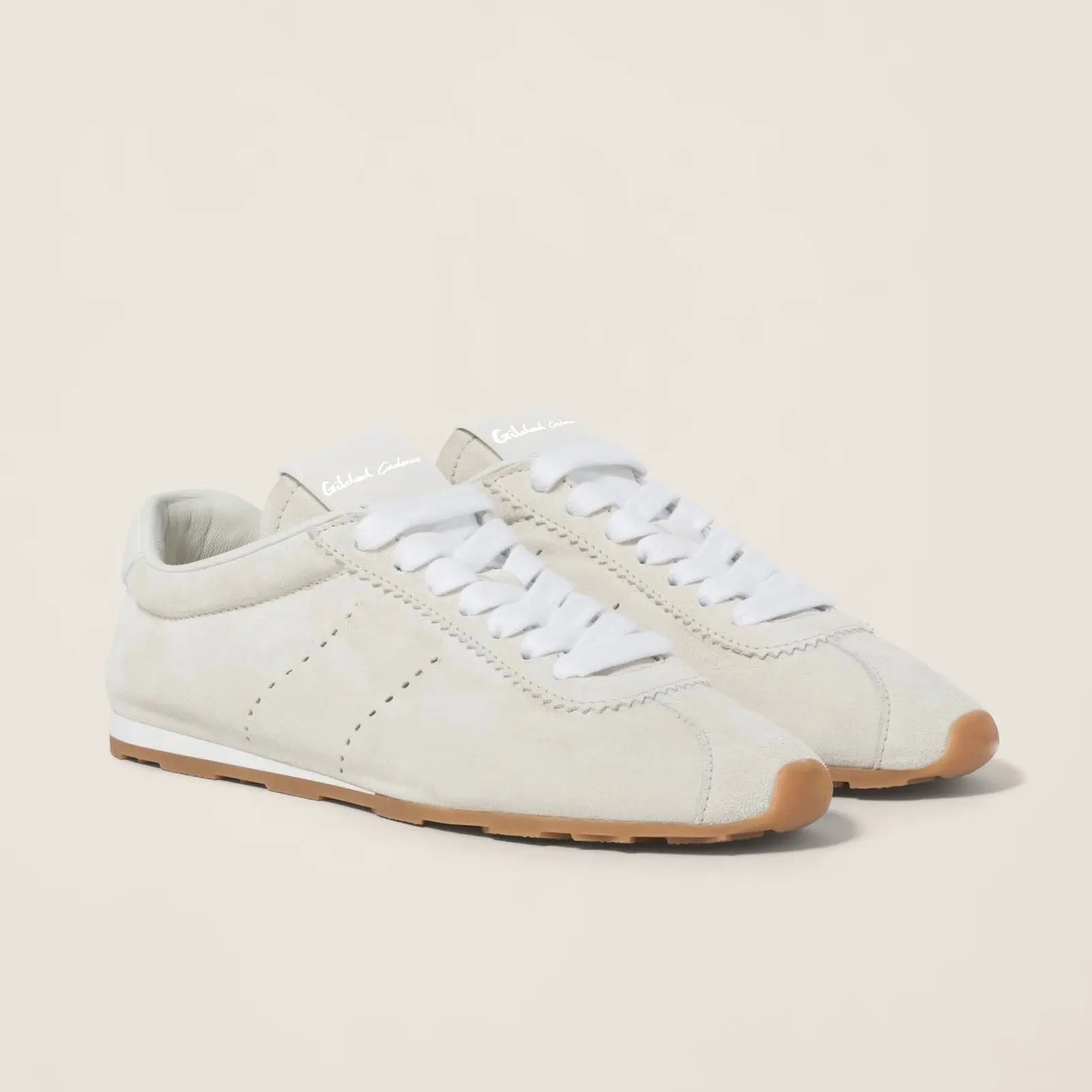 Plume suede sneakers Gilded Cadence