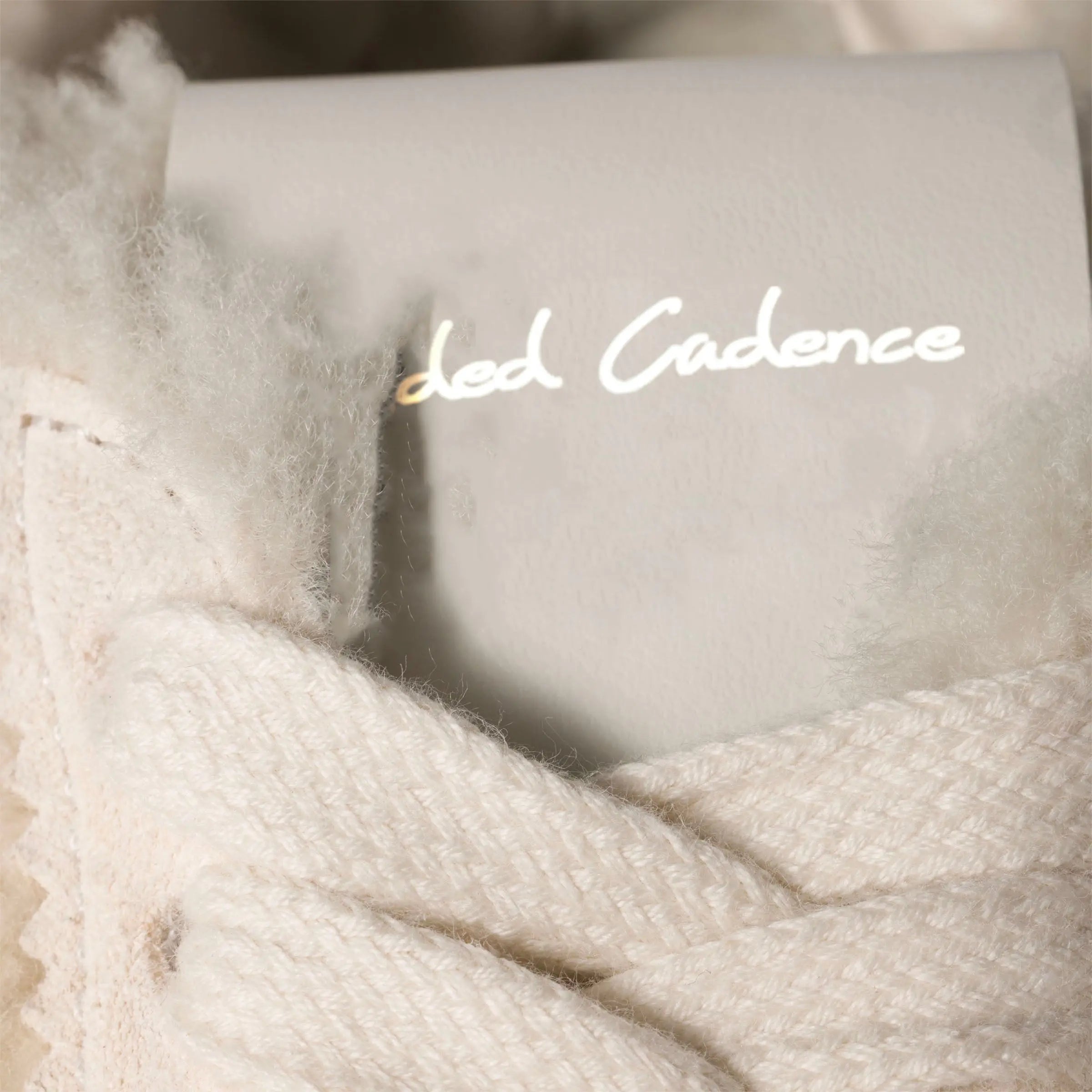 Plume shearling sneakers Gilded Cadence