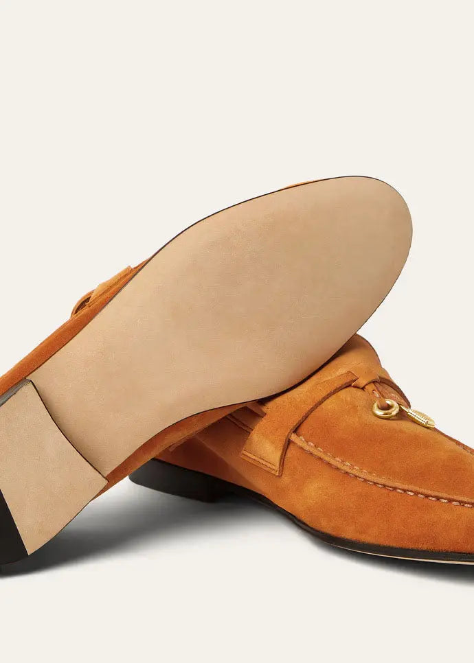 Joan Loafer Citrus Orange Gilded Cadence