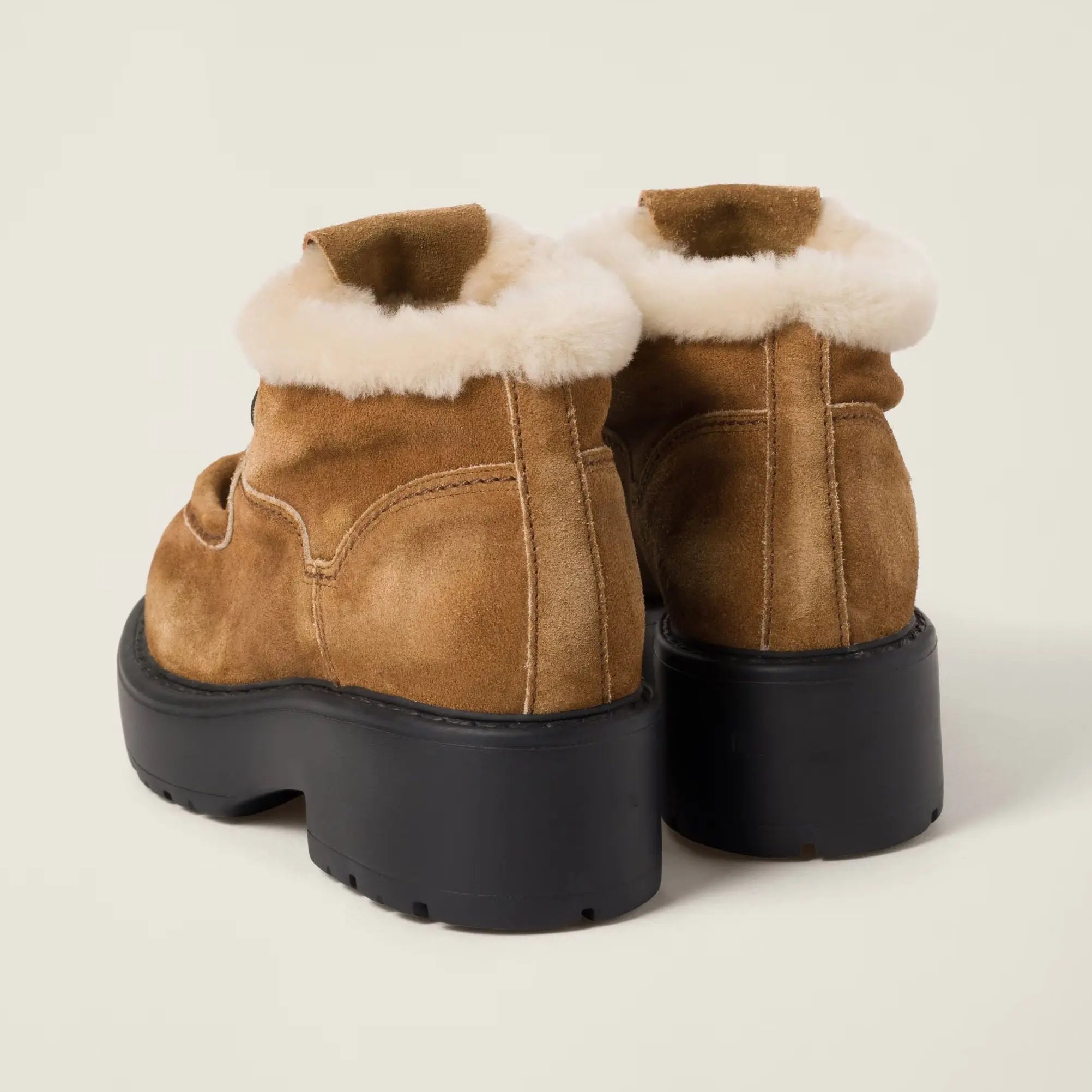 Women's Bronze Faded Suede Ankle Boots Gilded Cadence