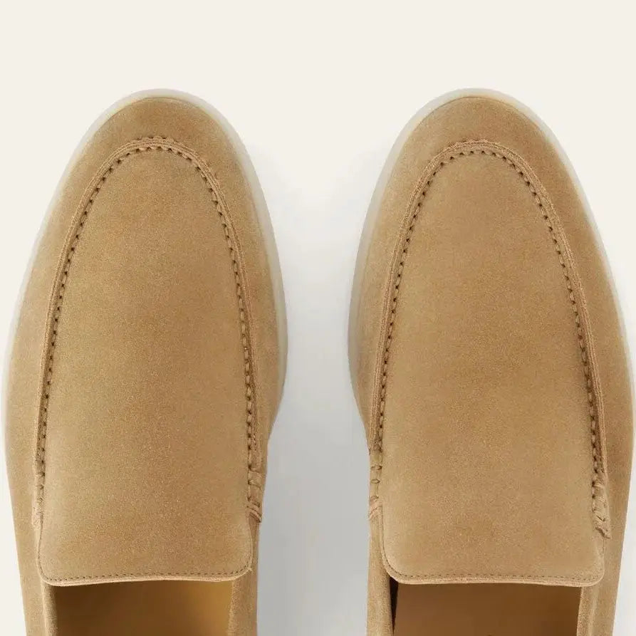 Women's Suede Summer Charms Loafers Gilded Cadence