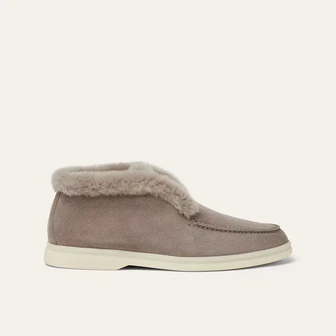 Women's Metallic Silver Open Walk Boots Gilded Cadence