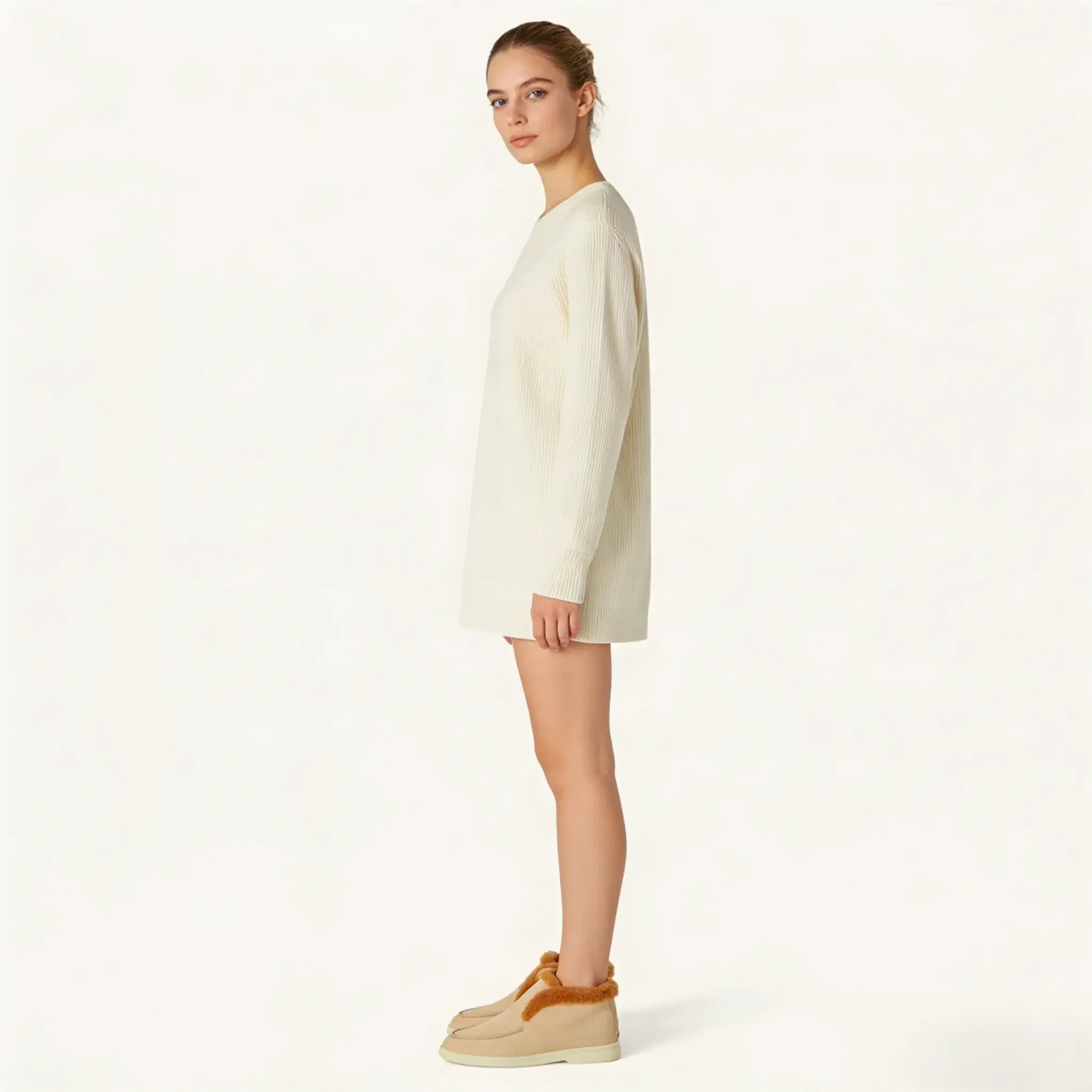 Women's Windy Dunes Suede Open Walk Boots Gilded Cadence